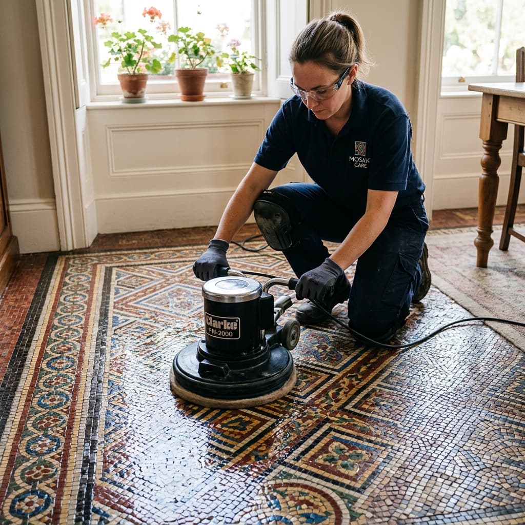 Mosaic Floor Polishing in Hyderabad